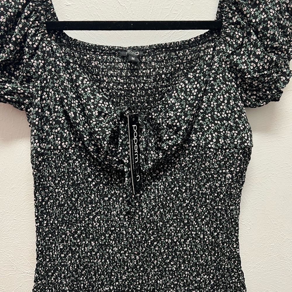 Flower dress brand new size m